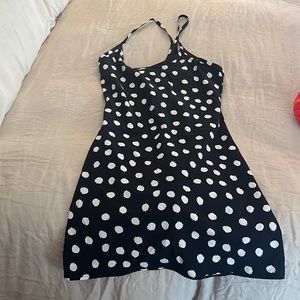 Polka Dot Outdoor Voices Exercise Dress